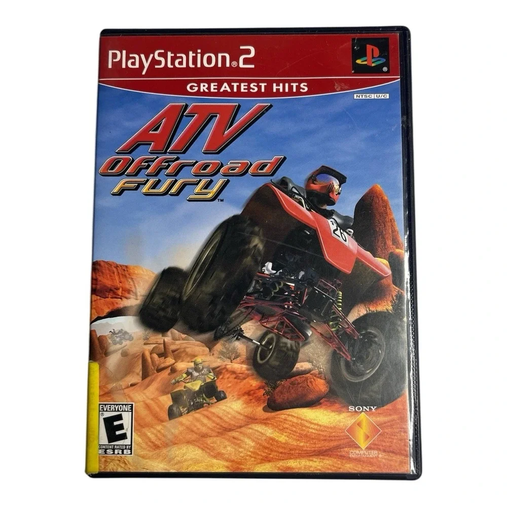 ATV Offroad Fury 2 MX Vs ATV PS2 PlayStation 2 Video Game Bundle Lot of 2